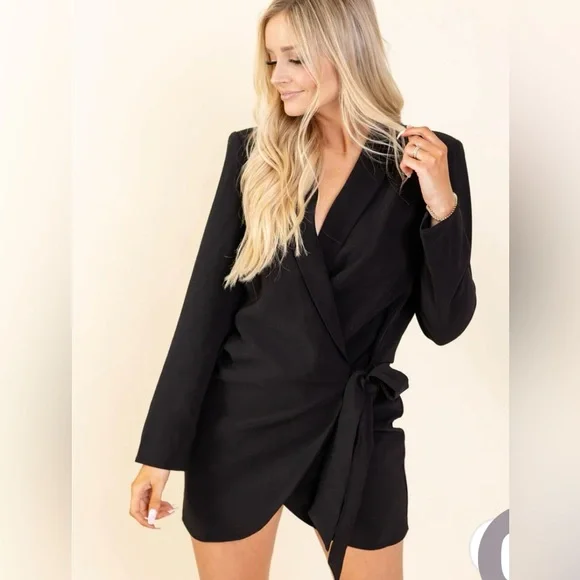 Wrap Dress Astr The Label Blazer Dress Astr Dresses Astr The Label